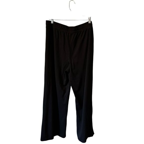 Boston Proper Drawstring Side Stripe Lounge Travel Track Wide Leg Pants - Picture 4 of 8
